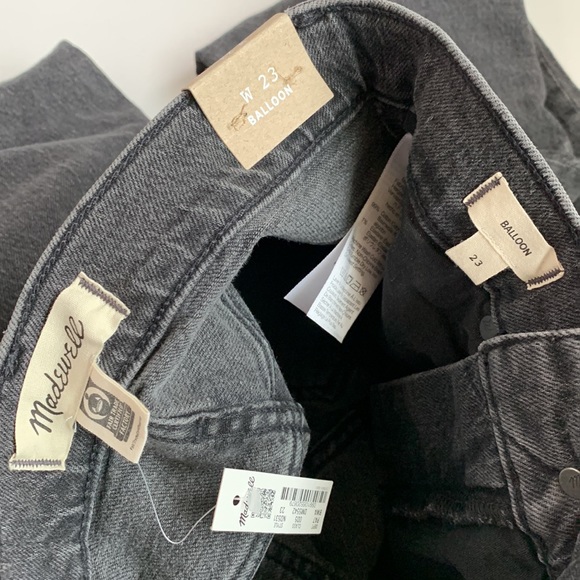 NWT MW Balloon Jeans in Brunswick Wash 23 - Picture 11 of 15